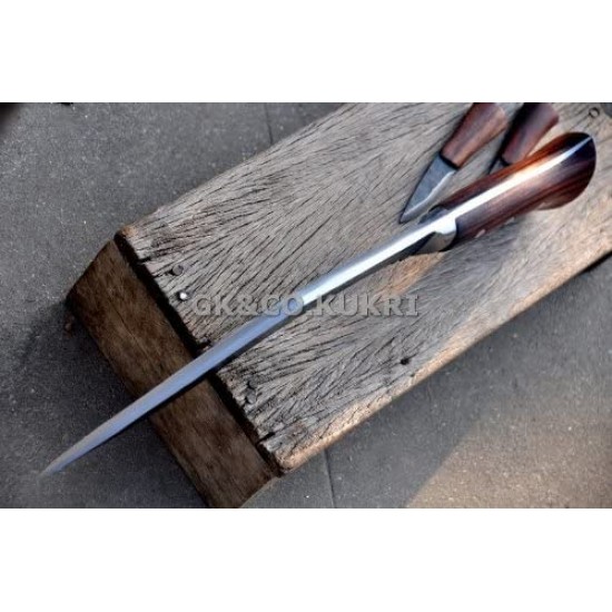10" Sirupate Black (Rust Free) Panawal Handle  khukri - Hand Made knife-In Nepal by GK&CO. Kukri House