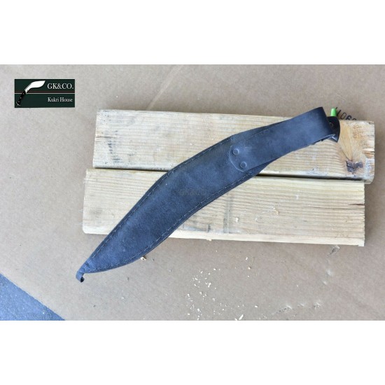 10 Inch Genuine Gurkha Kukri Knife-Blade Chainpure Village Horn Handle GK&CO
