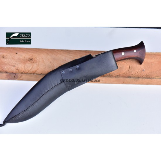 Genuine Gurkha Kukri 10 Inch Katle (Rust Free) Blade Black Case Hand Made knife-In Nepal by GK&CO. Kukri House