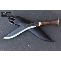 10 Inch Blade Black (Rust Free)  Sirupate khukri Hand Made knife-In Nepal by GK&CO. Kukri House