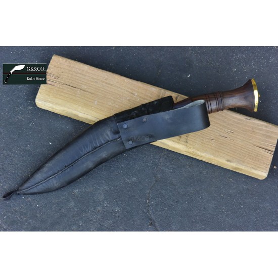 10 Inch Blade Black (Rust Free)  Sirupate khukri Hand Made knife-In Nepal by GK&CO. Kukri House