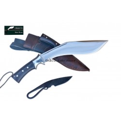 Genuine Gurkha Kukri- 11 Inch AEOF Afghan Combo Official Issued Red Case Handmade by GK&CO. Kukri House