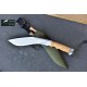 Genuine Gurkha Kukri- 11 Inch AEOF Afghan Official Issued Green Synthetic Case Handmade by GK&CO. Kukri House