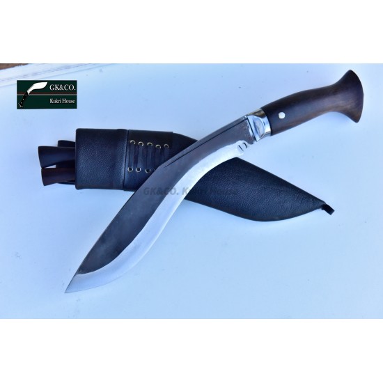 10 Inch Blade Black (Rust Free)  Sirupate Budune khukri Hand Made knife-In Nepal by GK&CO. Kukri House