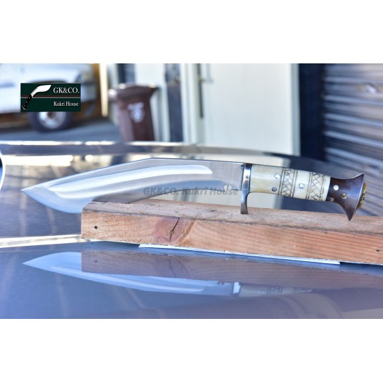 Genuine Gurkha Kukri 11 Inch Blade GK&CO Special Chhuri Machete Handmade-In Nepal by GK&CO. Kukri House Genuine Gurkha Kukri 11 Inch Blade GK&CO Special Chhuri Machete Handmade-In Nepal by GK&CO. Kukri House