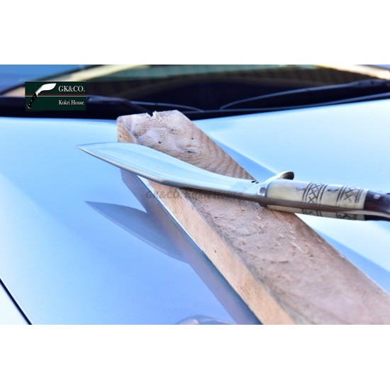Genuine Gurkha Kukri 11 Inch Blade GK&CO Special Chhuri Machete Handmade-In Nepal by GK&CO. Kukri House Genuine Gurkha Kukri 11 Inch Blade GK&CO Special Chhuri Machete Handmade-In Nepal by GK&CO. Kukri House