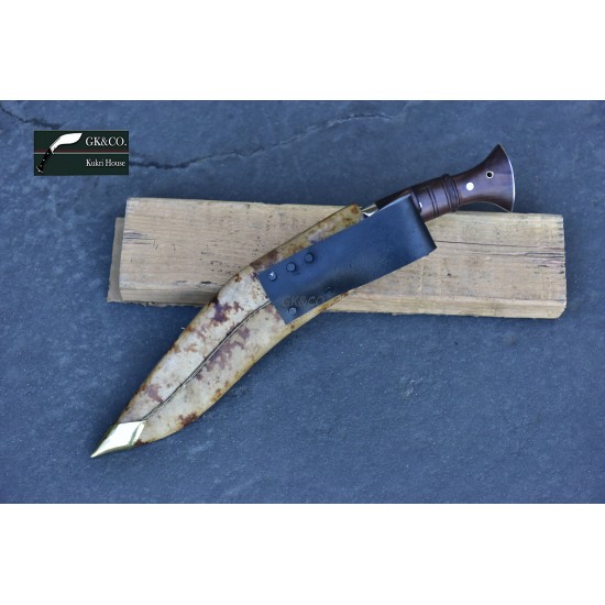 11Inch World War II Gurkha Kukri knife Full Tang - Hand Made knife-In Nepal by GK&CO. Kukri House