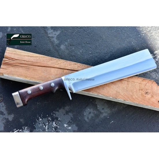 12 inches Blade Rabo-bowie-cleaver-kukri- Handmade knife-In Nepal by GK&CO. Kukri House