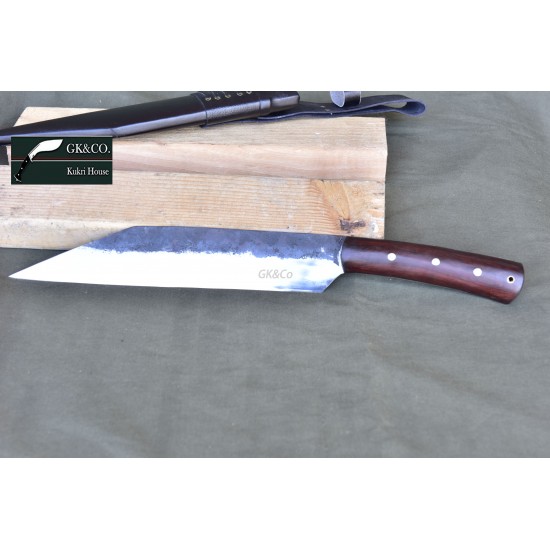 12 Inch Blade Hand forged Gurkha-Seax knife cleaver framer Handmade knife-In Nepal by GK&CO. Kukri House