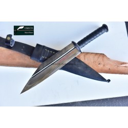 12 Inch Blade Hand Forged Gurkha-Trakker Cleaver Framer Handmade knife-In Nepal by GK&CO. Kukri House