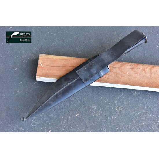 12 Inch Blade Hand Forged Gurkha-Trakker Cleaver Framer Handmade knife-In Nepal by GK&CO. Kukri House