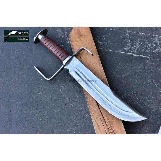 Genuine Gurkha 14 Inch GK&CO. Norseman Bowie Handmade knife-In Nepal by GK&CO. Kukri House