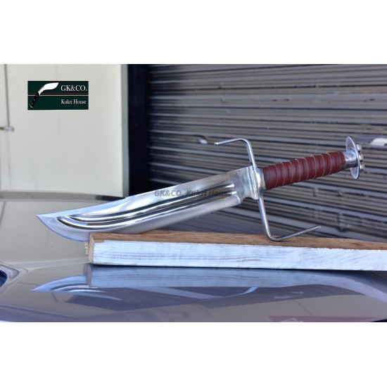  Genuine Gurkha 14 Inch GK&CO. Norseman Bowie Handmade knife-In Nepal by GK&CO. Kukri House