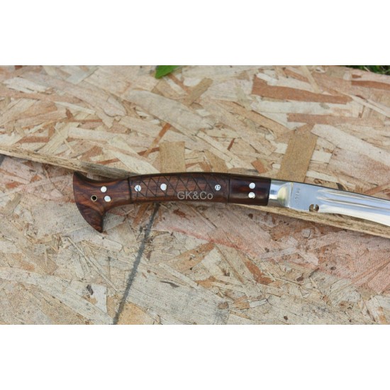 GK&CO Special-18 Inch Blade 2 Chirra Full Tang  Long Handle Handmade knife-In Nepal by GK&CO. Kukri House