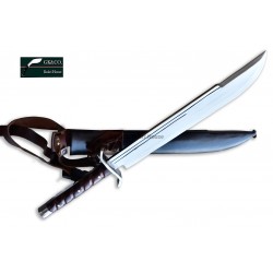  Genuine Gurkha 18 Inchs GK&CO. Machete Sword Fixed Blade (GK&CO MSFB) Handmade knife-In Nepal by GK&CO. Kukri House