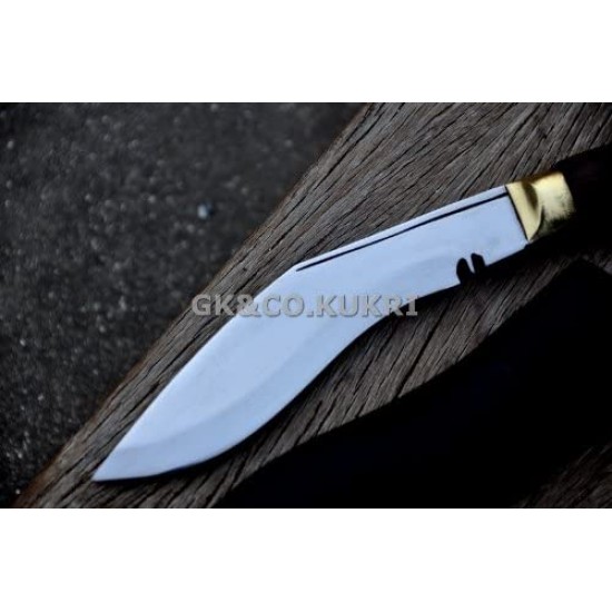 Genuine Gurkha Kukri - 5 Inch Blade Biltong Wooden Handle Kukri- Handmade by GK&CO. Kukri House in Nepal. Genuine Gurkha Kukri - 5 Inch Blade Biltong Wooden Handle Kukri- Handmade by GK&CO. Kukri House in Nepal.