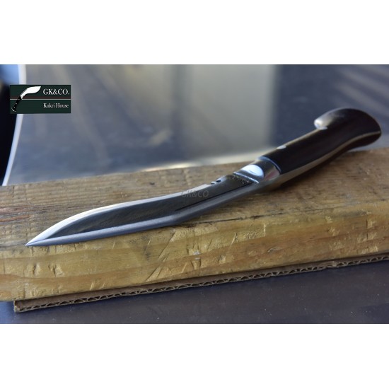 Genuine Gurkha Kukri 5 Inch Black (Rust Free) Blade Black Case Hand Made knife-In Nepal by GK&CO. Kukri House