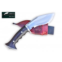 5 Inch blade Iraqi Panawal Angkhola Red Case Gripper Handle working kukri Handmade (Kitchen knife) GK&CO.Kukri House