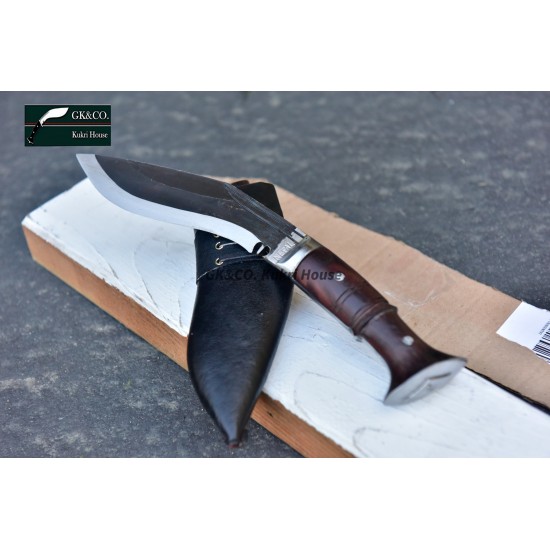 Panawal Khukuri- Handmade Genuine Gurkha Kukri 6" Black Blade Kitchen knife 