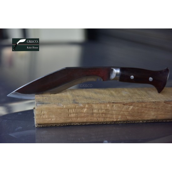 Genuine Gurkha Kukri 8 Inch Black (Rust Free) Blade Black Case Hand Made knife-In Nepal by GK&CO. Kukri House
