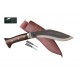 Genuine Gurkha Kukri 8 Inch Black (Rust Free) Blade Red Case Hand Made knife-In Nepal by GK&CO. Kukri House Genuine Gurkha Kukri 8 Inch Black (Rust Free) Blade Red Case Hand Made knife-In Nepal by GK&CO. Kukri House