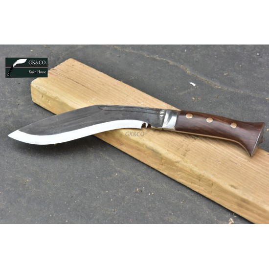 Genuine Gurkha Kukri 8 Inch Black (Rust Free) Blade Red Case Hand Made knife-In Nepal by GK&CO. Kukri House Genuine Gurkha Kukri 8 Inch Black (Rust Free) Blade Red Case Hand Made knife-In Nepal by GK&CO. Kukri House