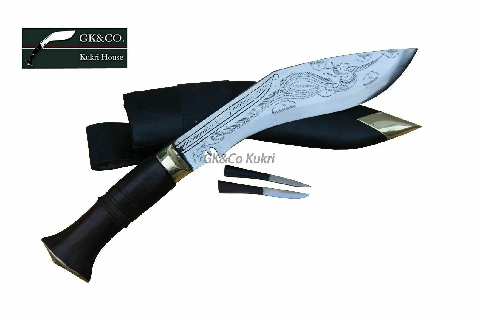 Hand forged kukri knife- 8 Inches Blade Mini Jungle kukri-Handy khukuri ...