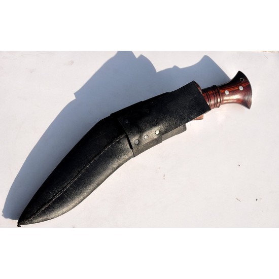 Authentic Gurkha Kukri -12" blade Survival Khukuri, Wooden,Handle Working knife